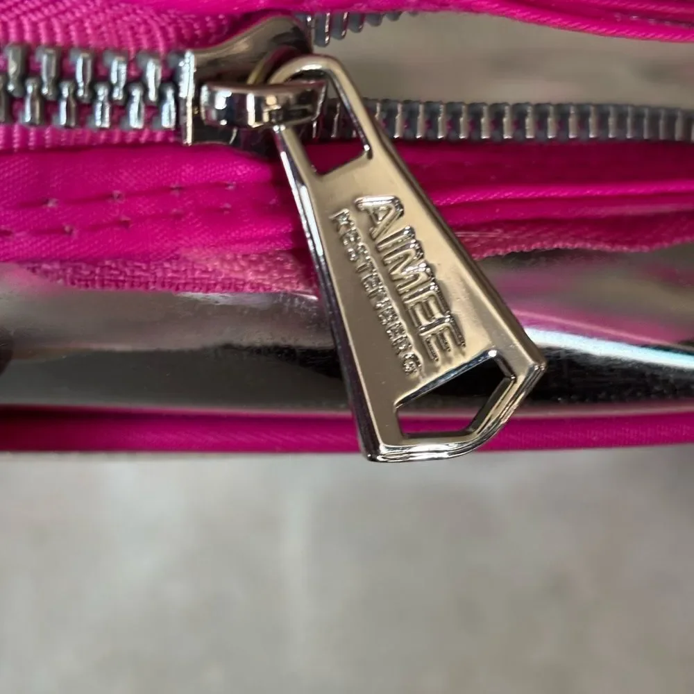 Aimee Kestenberg Cosmetic Bag with Bold Trim